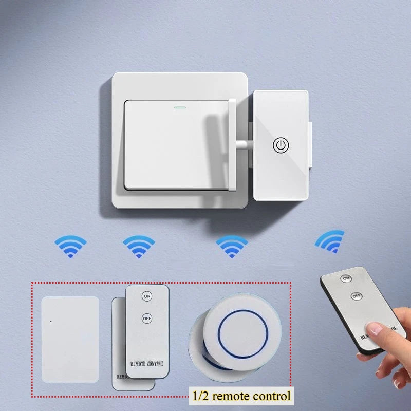Charging Intelligence Wireless Control Light Switch off Tool Automatic Button Indoor Light Remote Switch Portable Smart Control