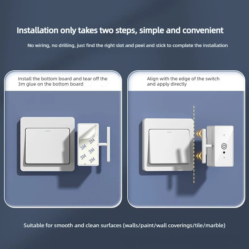 Charging Intelligence Wireless Control Light Switch off Tool Automatic Button Indoor Light Remote Switch Portable Smart Control